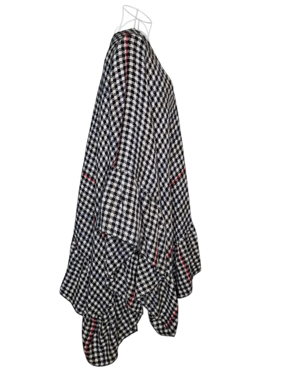 NWT Torrid Gingham Ruffle Ruana Cape - One Size Fits Most - Picture 4 of 9